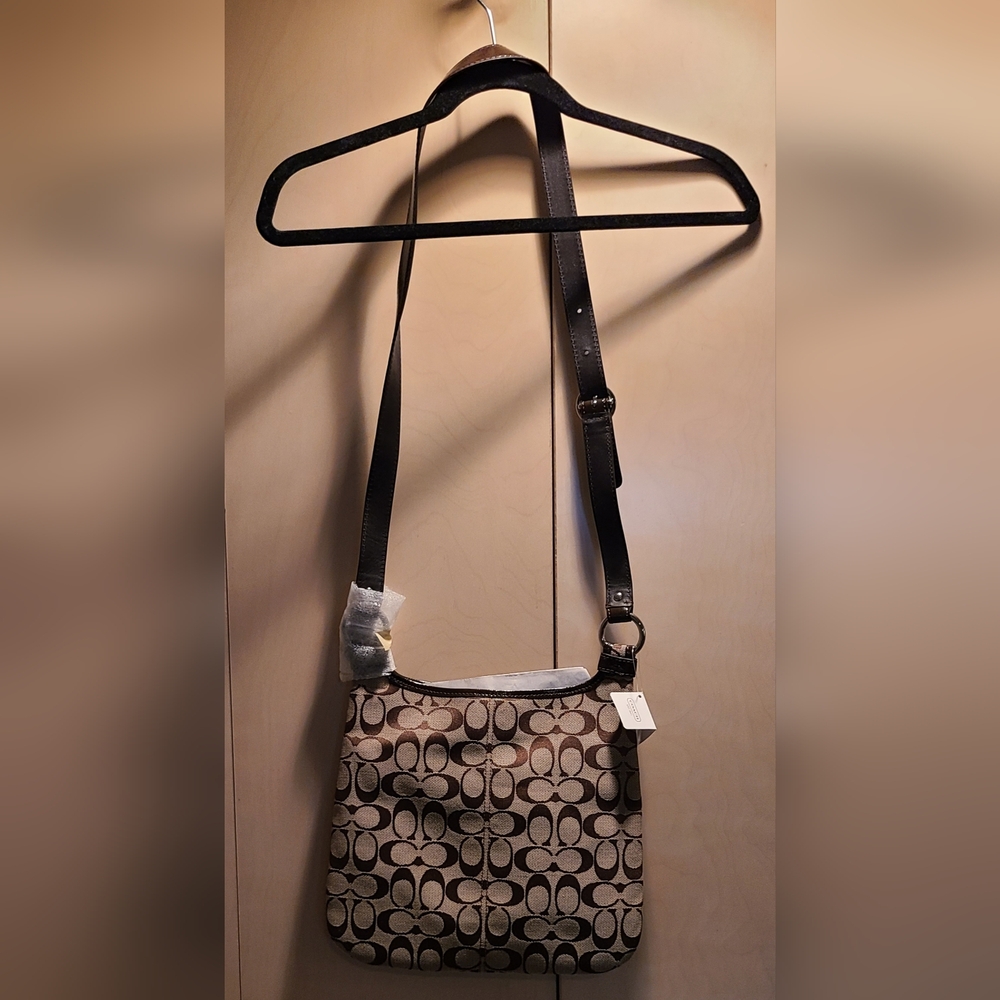 Coach Brown Penelope Crossbody Purse NWT - Picture 3 of 8